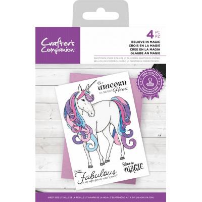 Crafter's Companion Clear Stamps - Believe in Magic